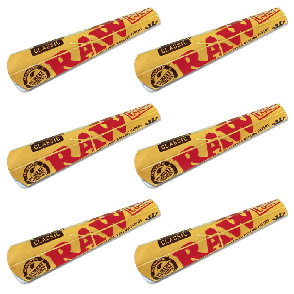 RAW - King Size Classic - 3 Cones - 6 Packs