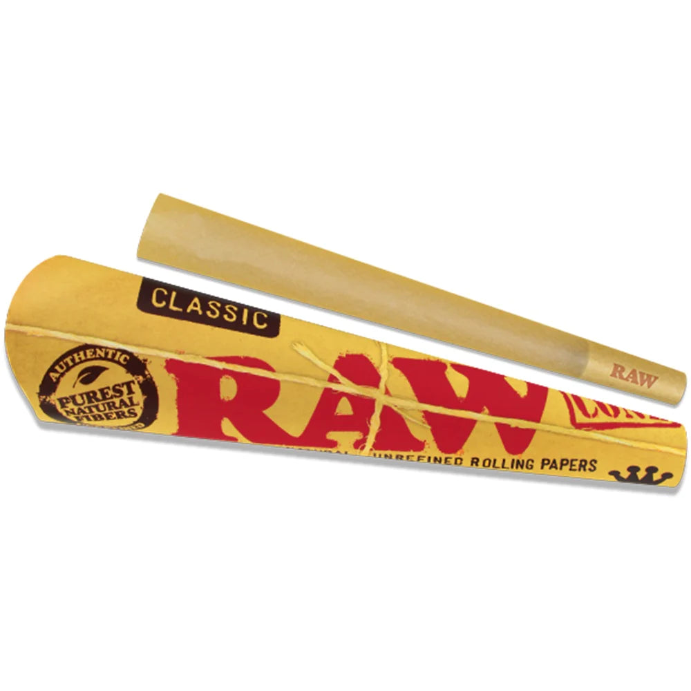 RAW - King Size Classic - 3 Cones - Single Pack