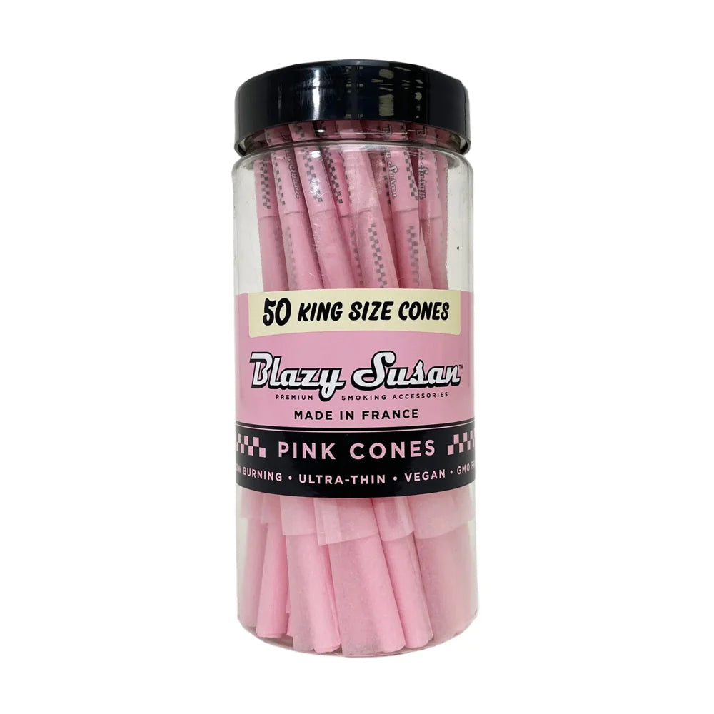 Blazy Susan - King Size Pre Rolled Pink Cones - 50 Cones