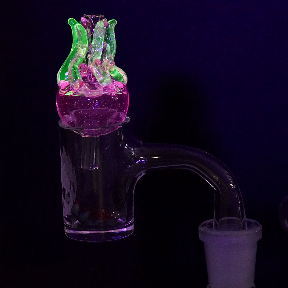 Empire Glassworks Mini Recycler Dab Rig | 8" | 14mm F | Under the Sea