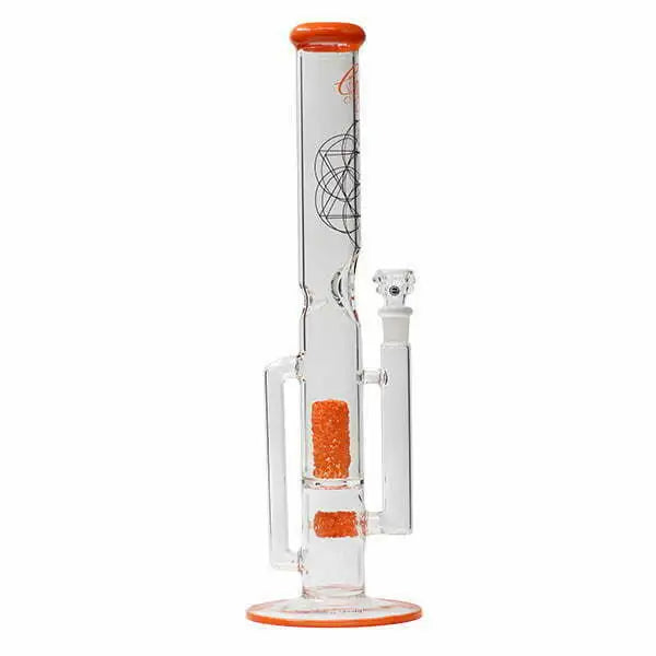 Inline Puck Pop Rocks Recycler Tube (RED)