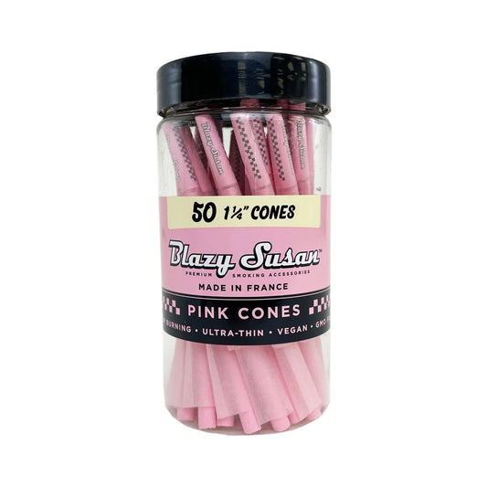 Blazy Susan - 1.25 Pre Rolled Pink Cones - 50 Cones