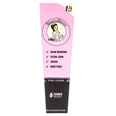 Blazy Susan - 1.25 Pre Rolled Pink Cones - 6 Pack