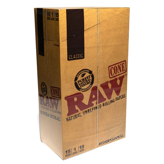 RAW - Supernatural 12" Cone - 15 Pack Box