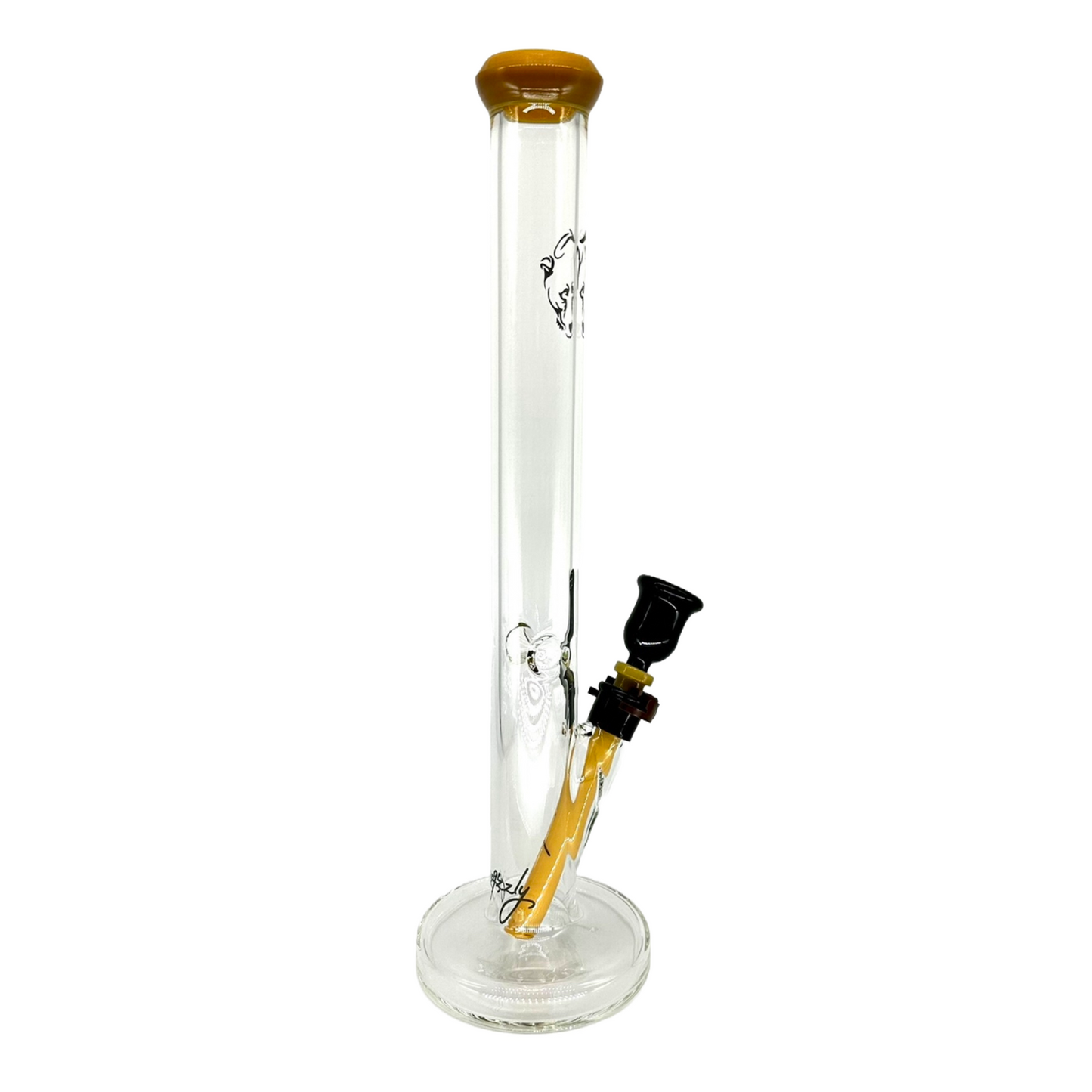 Grizzly Glass Straight Tube