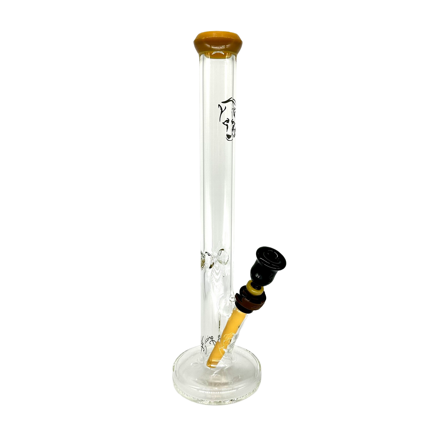 Grizzly Glass Straight Tube