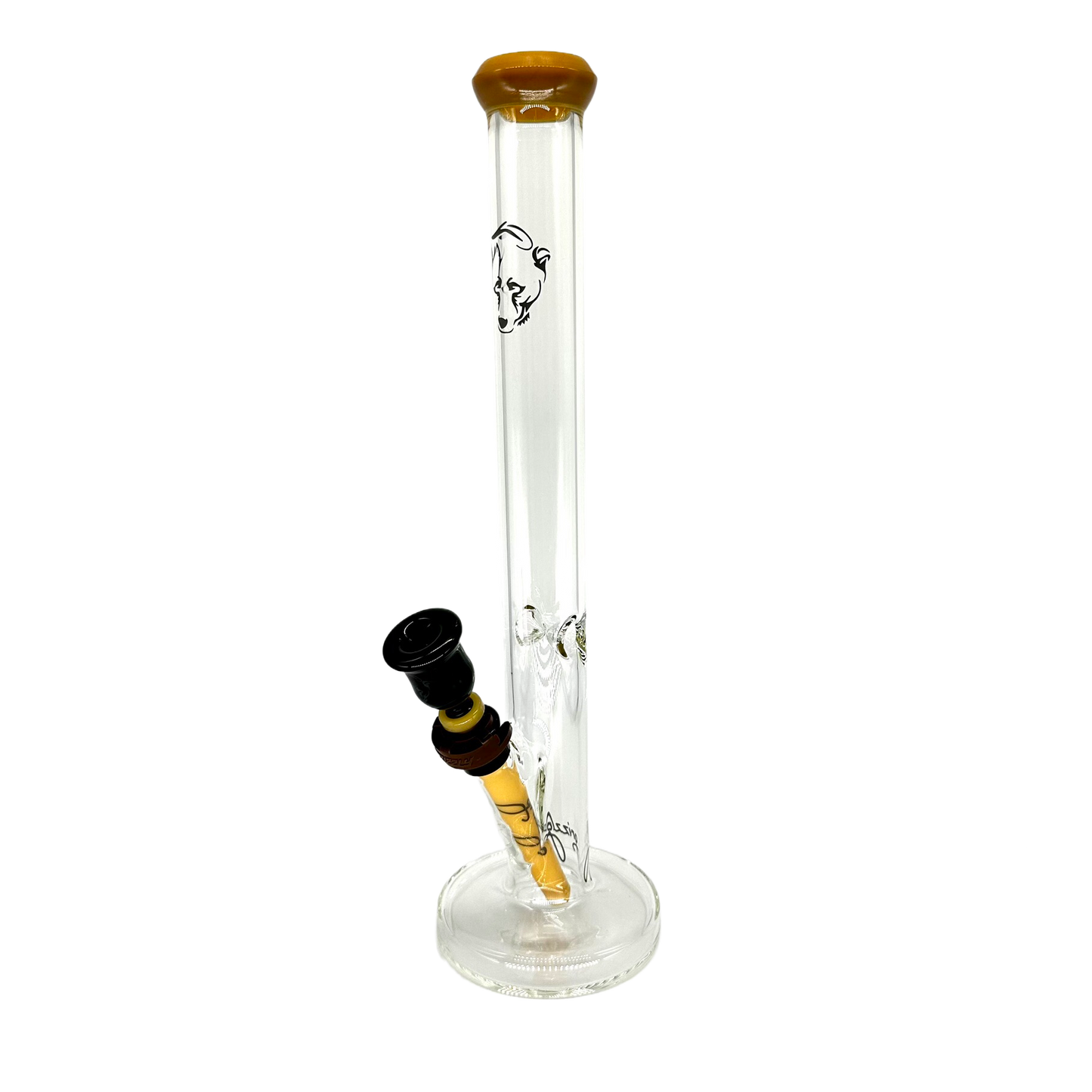 Grizzly Glass Straight Tube