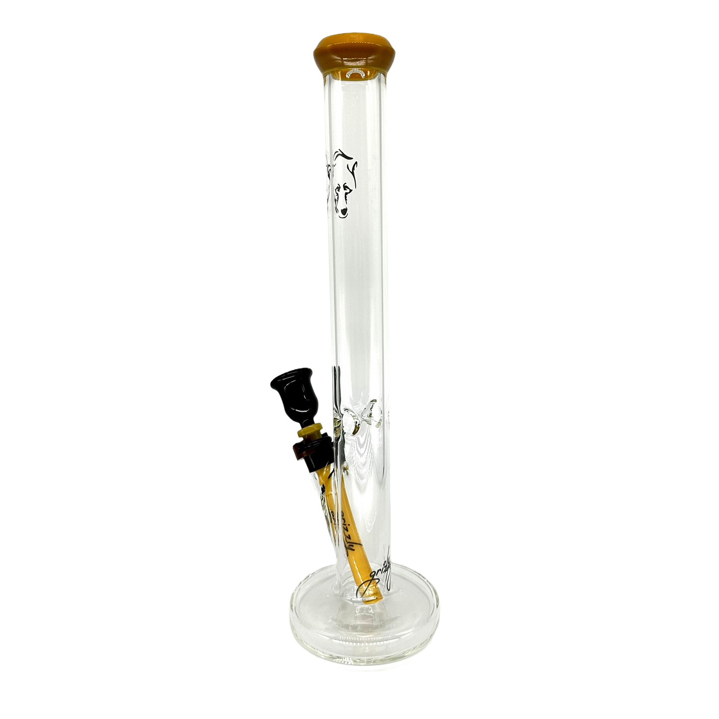 Grizzly Glass Straight Tube