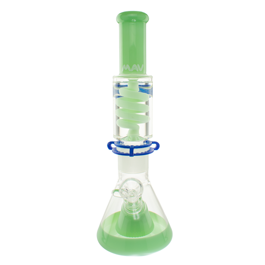 Mav Seafoam Slitted Pyramid Beaker Freezable Coil System