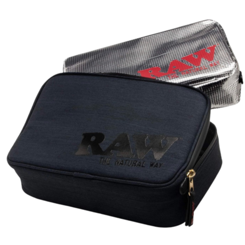 Raw Black Odorless Pouch Bag (Half Oz)