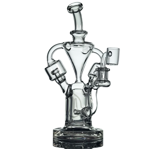 Monark Glass Double Chamber Recycler